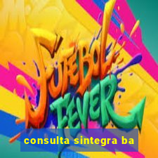 consulta sintegra ba